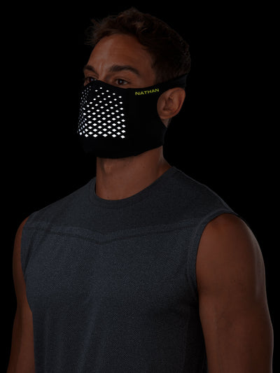 Reflective Run Safe Face Mask