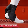 McDavid Phantom Ankle Brace 4303 - Tech Callout of Design that Replaces Need for Taping Pre and Post Game