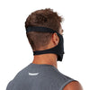 Drip Play Safe Face Mask – Male Model Wearing Protective Safety Face Mask - Back of Head Angle with Showing Straps