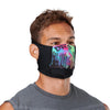 Drip Play Safe Face Mask – Male Model Wearing Protective Safety Face Mask - Right Angle