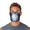 Skull Play Safe Face Mask – Male Model Wearing Protective Safety Face Mask - Front Angle