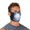 Skull Play Safe Face Mask – Male Model Wearing Protective Safety Face Mask - Right Angle