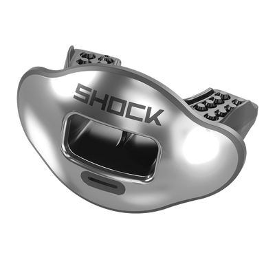 Chrome Solid Max AirFlow Football Mouthguard