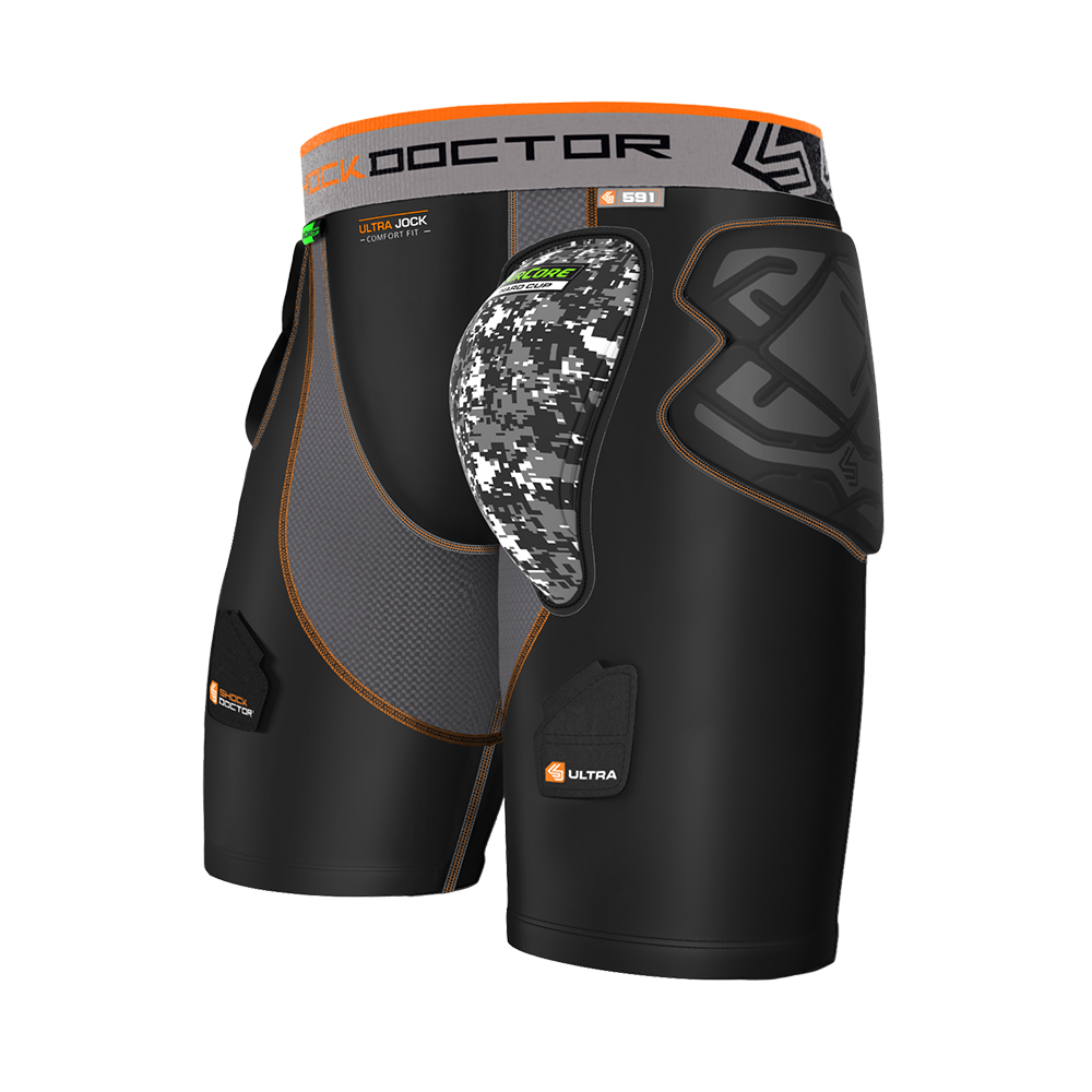 Ultra Shockskin Compression hockey Short with AirCore Hard Cup