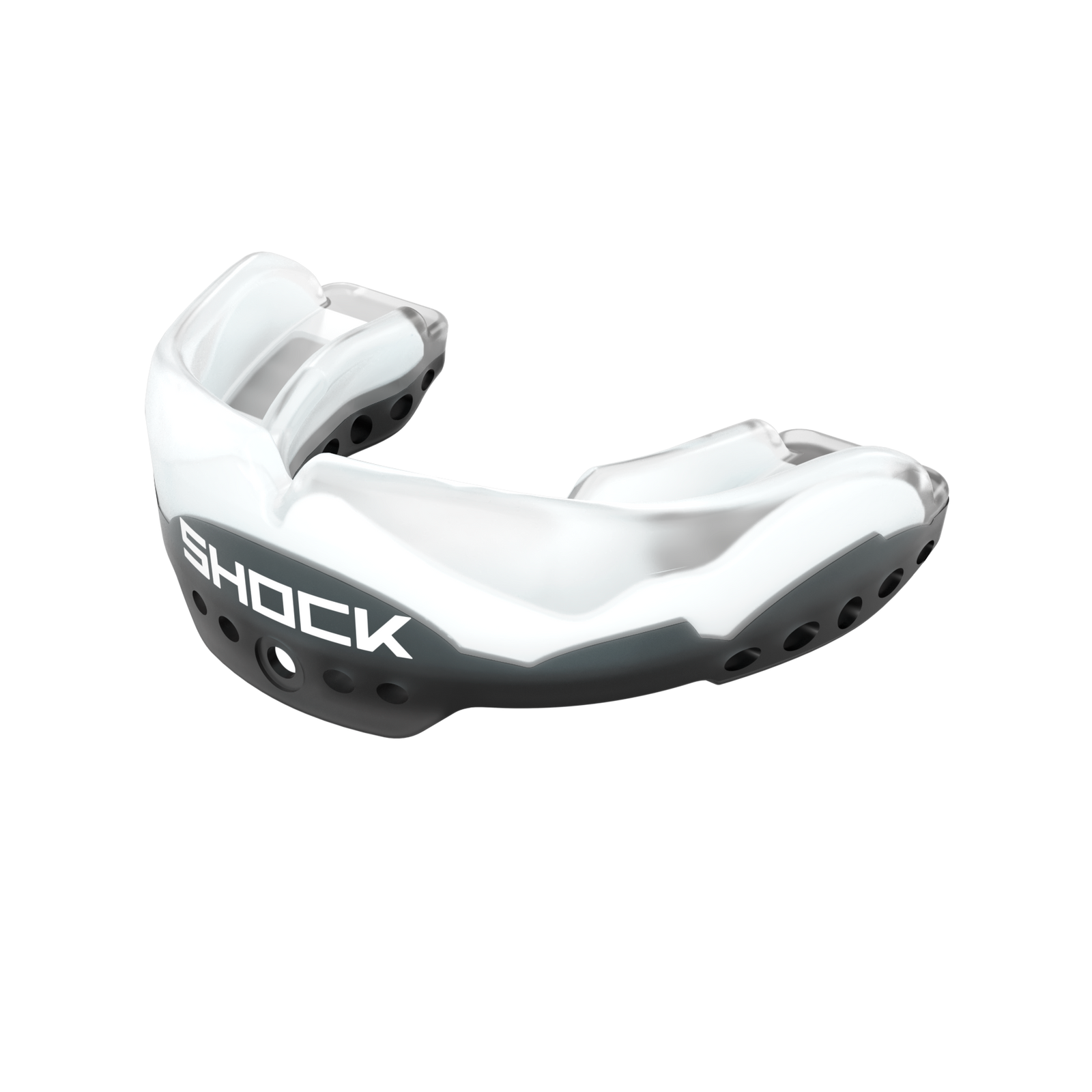Shock Doctor Ultra 2 STC Mouthguard - Black - Front Angle 