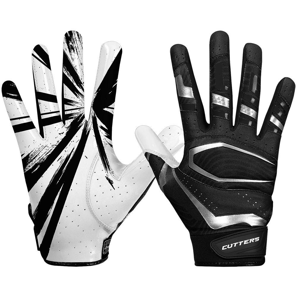 Cutters football gloves size chart shop