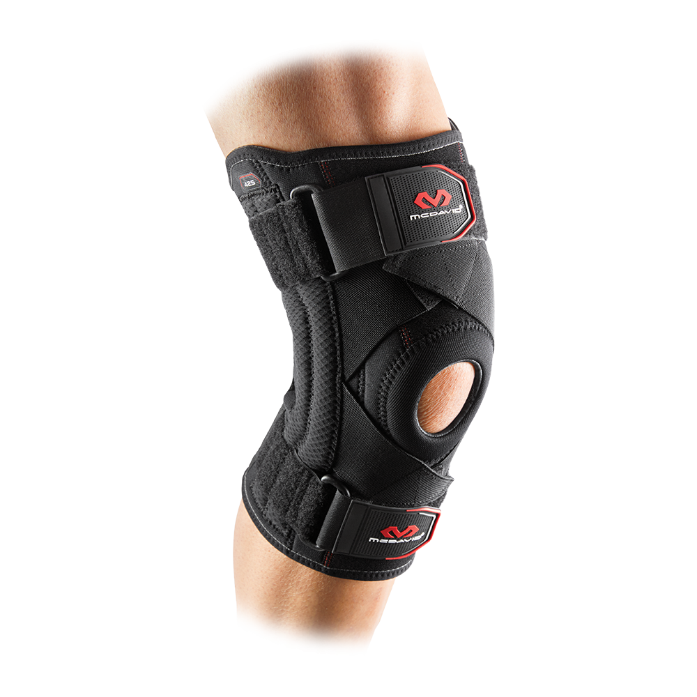 Knee Support w/Stays & Cross Straps