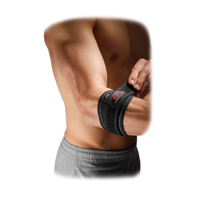 Elbow Strap with Pads (On Model) - McDavid