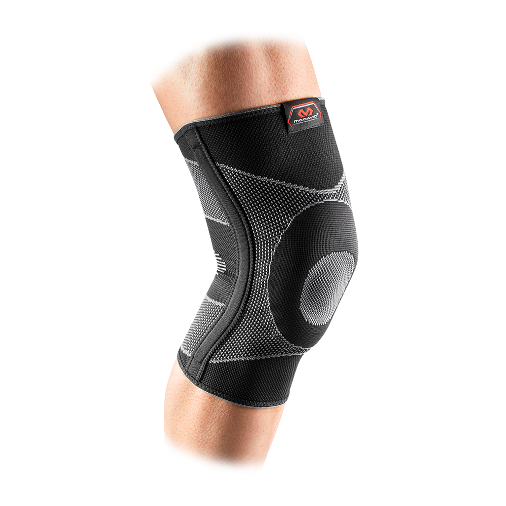 Knee Sleeve/4-Way Elastic w/Gel Buttress And Stays - McDavid