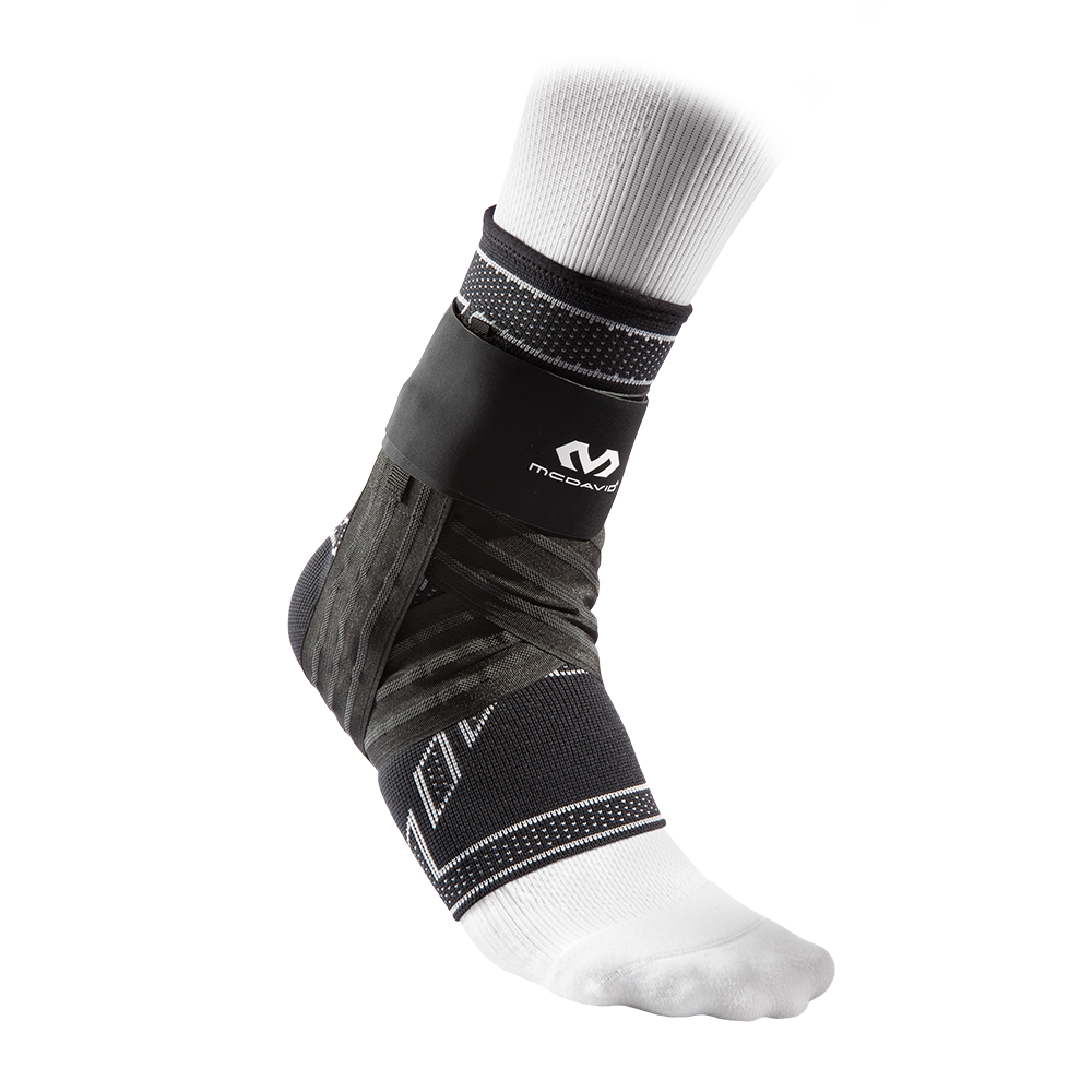 ELITE Engineered Elastic™ Ankle Brace w/ Figure-6 Strap & Stays