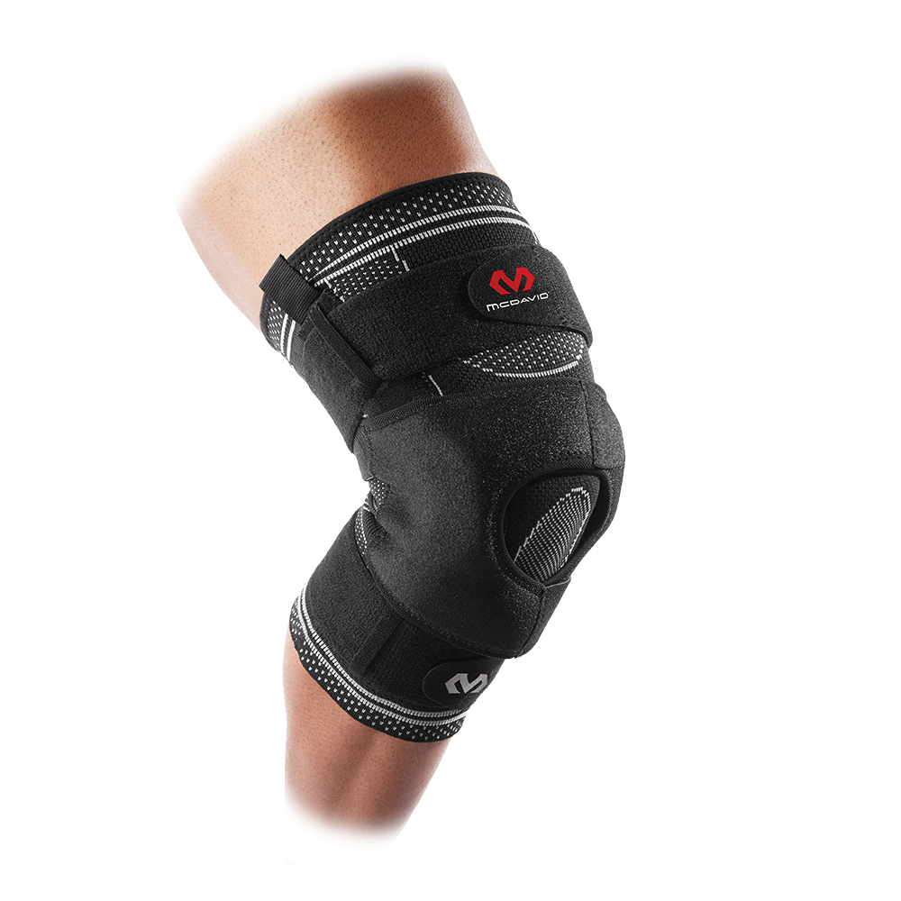 ELITE Engineered Elastic™ Knee Brace w/ Dual Wrap & Hinges