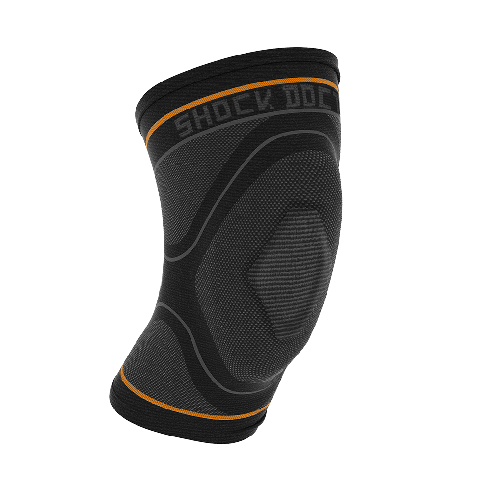Compression Knit Knee Sleeve with Gel Support