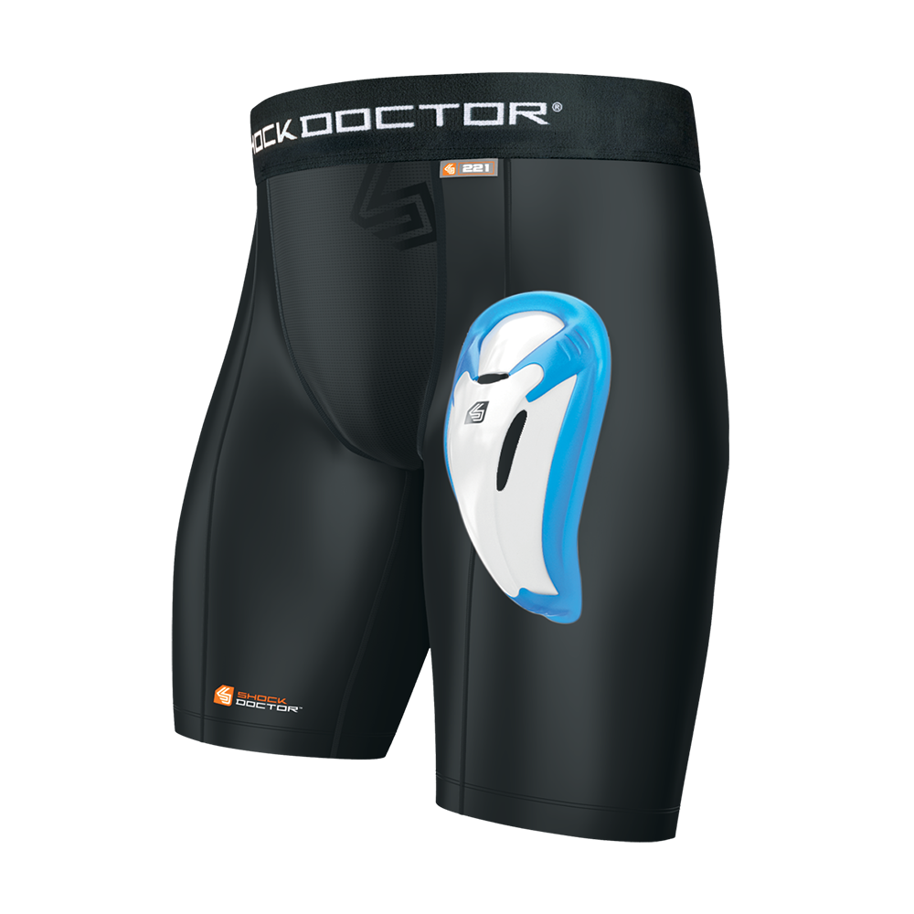 Shock doctor core compression short with bioflex cup deals