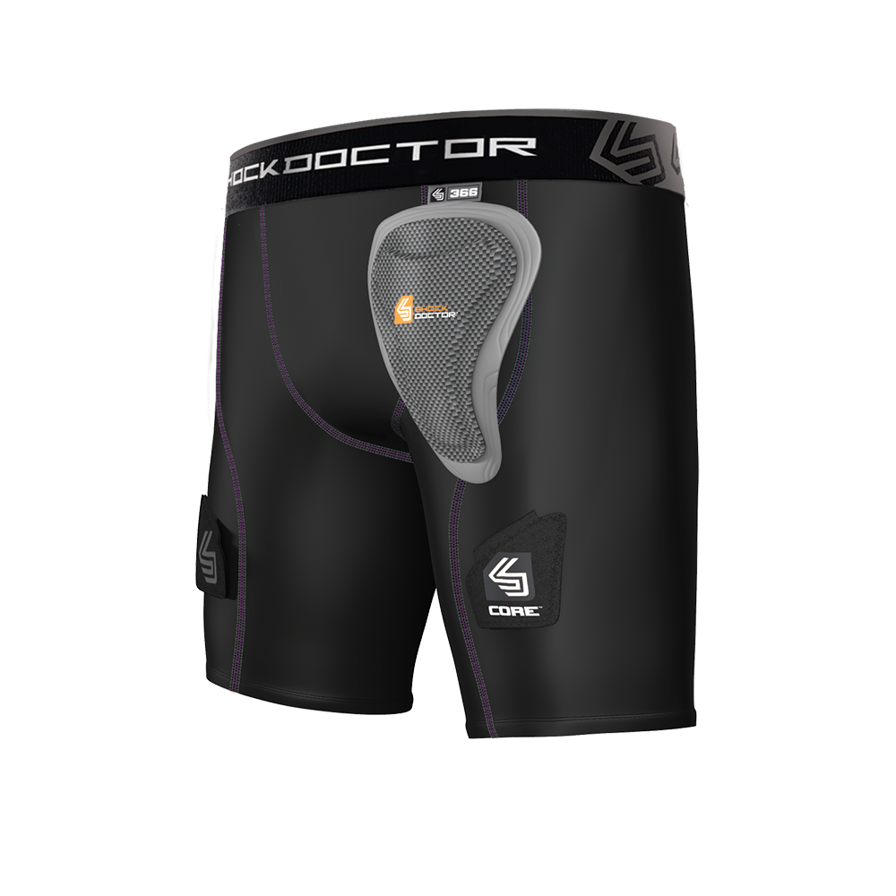 Womens Core Compression Hockey Short with Pelvic Protector