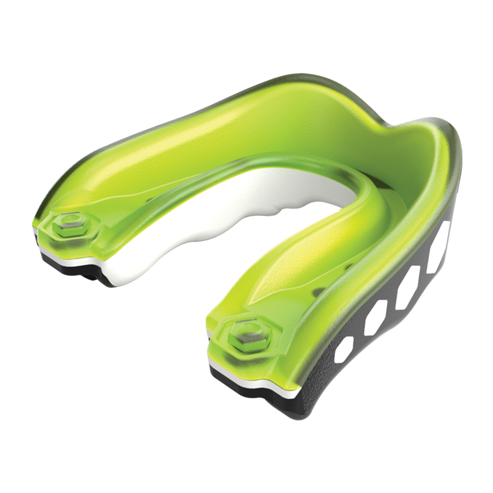 Shock Doctor Gel Max Flavor Fusion Mouthguard - Lemontensity Flavor - Back View