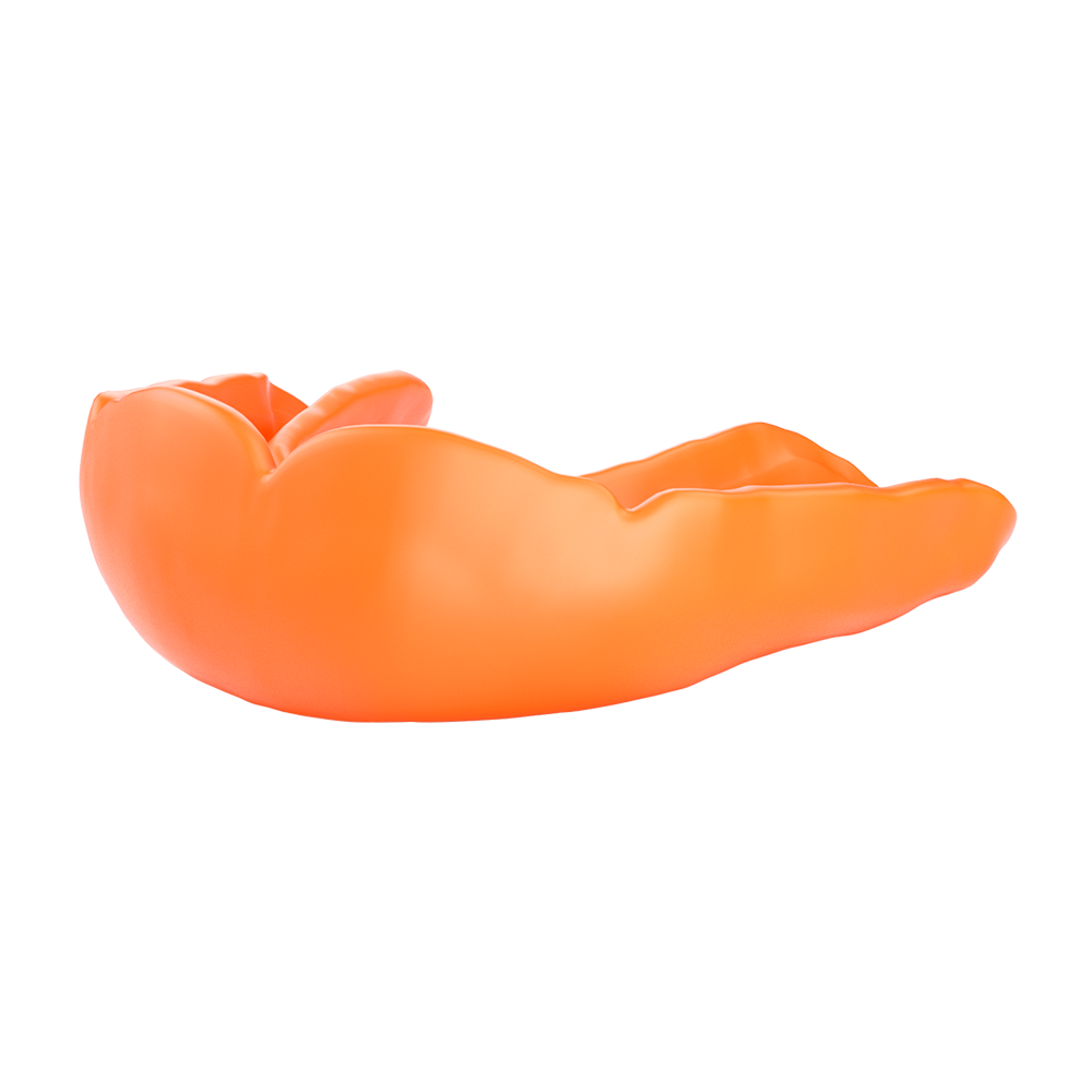 Shock Doctor MicroFit Mouthguard - Shock Orange - Molded View