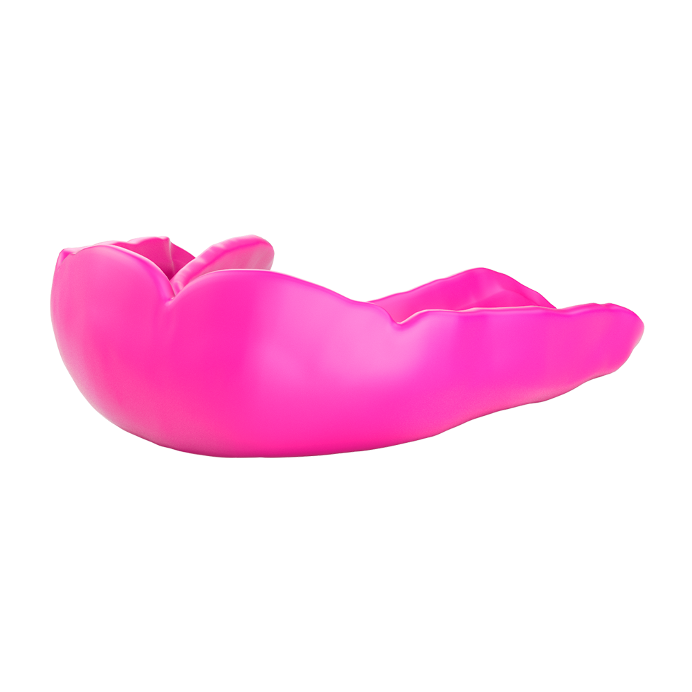 Shock Doctor MicroFit Mouthguard - Shock Pink - Molded View